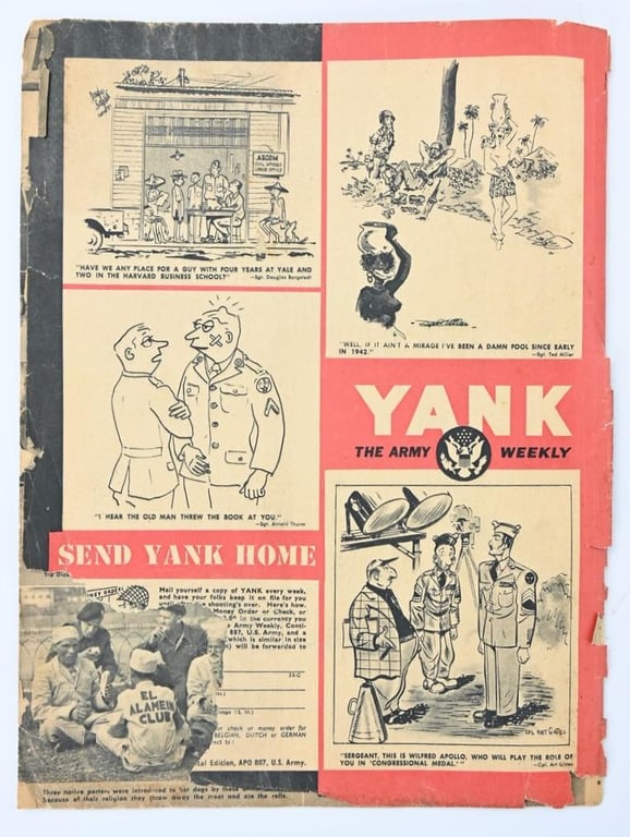 US WW2 Yank Magazine 1 April 1945