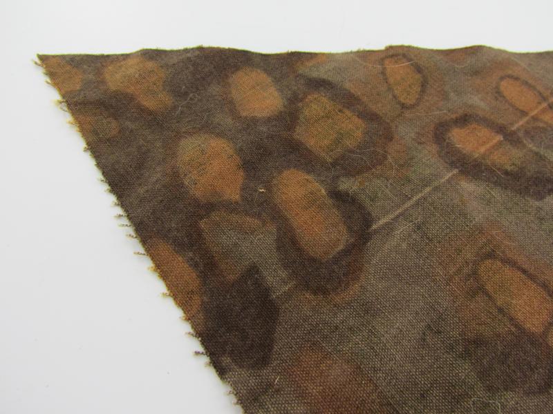 Original Waffen SS Oak B Camouflage Part of Smocks, Zeltbahn etc.
