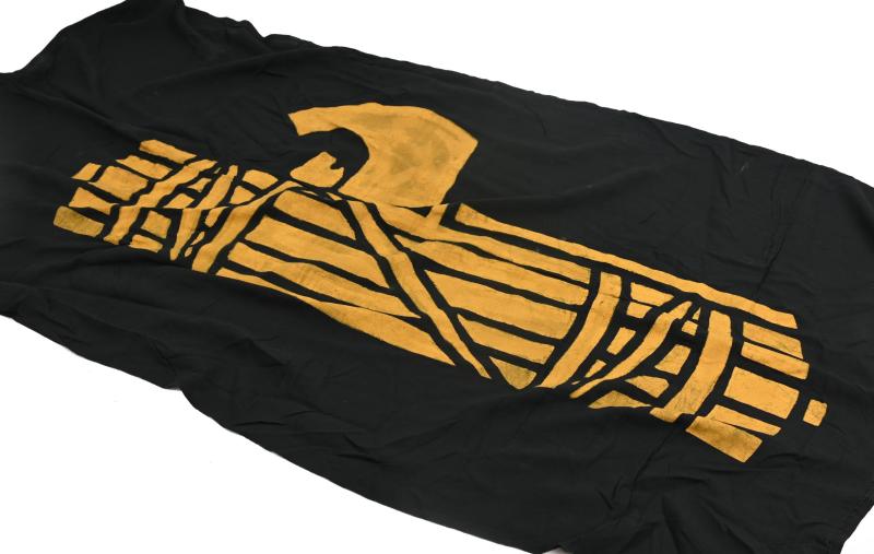 Italian WW2 MVSN Black Shirt Flag