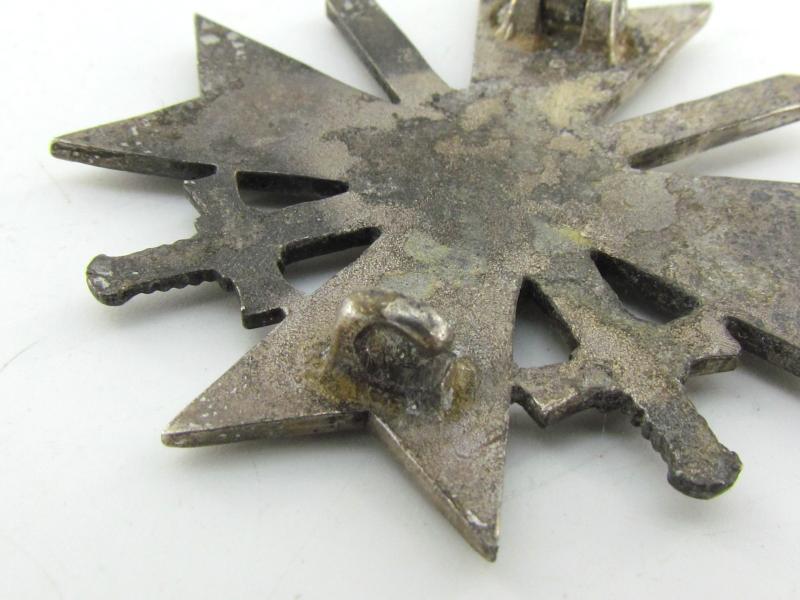 KVK 1.klasse (Kriegsverdienstkreuz 1. klasse mit Schwertern) Marked "21"