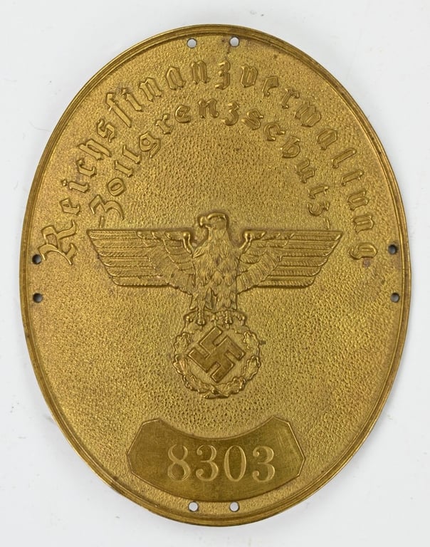 German RFV Customs Shield