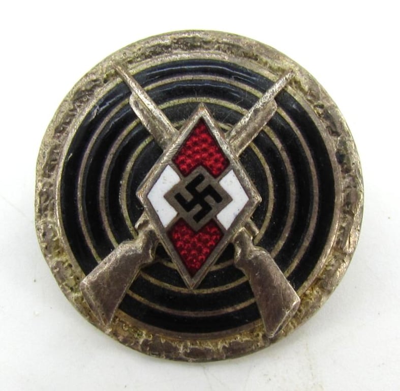 Hitler Youth ( HJ ) Shooting Badge 'RZM M1/63'
