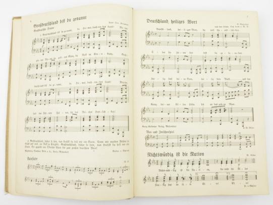 German Song Book 'Sing Kamarad' Klavierausgabe