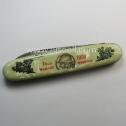 Interesting, (pre-) WWII-period 'souvenir-item' (ie. tiny pocket-knife) showing...