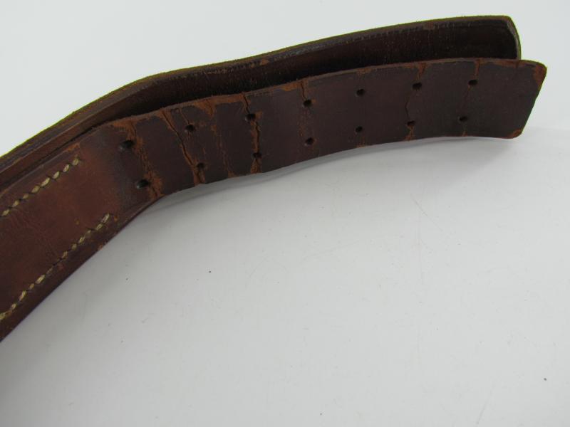 German Leather Equipment Belt