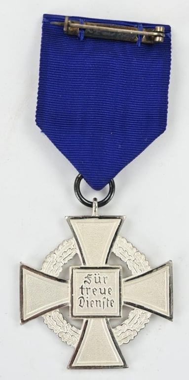 German 25 Years Faithful Service Medal in box