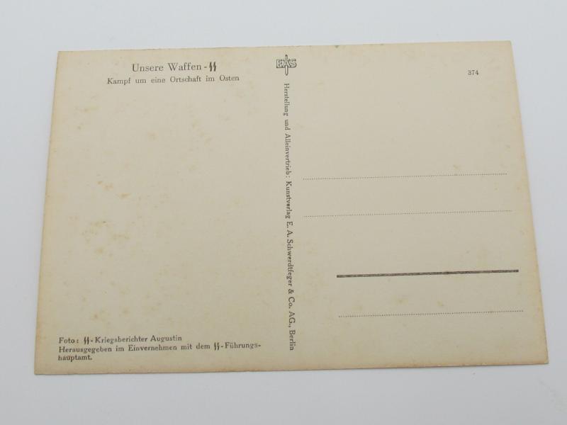 Postcard : Unsere Waffen-SS