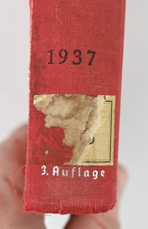 German NSDAP Organization Book 1937