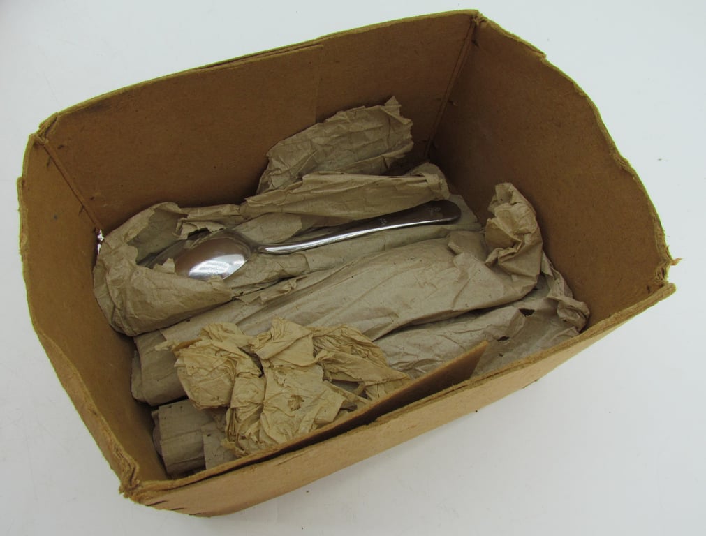 Wehrmacht Heer C&C.W.42 Spoons – Unissued Lot in Period Packaging