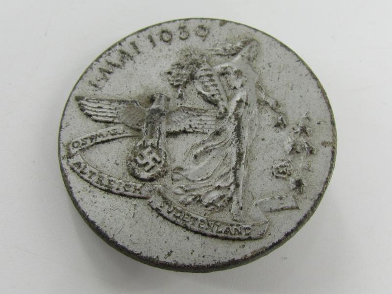 1 Mai commemorative badge. International worker's day Badge 1939