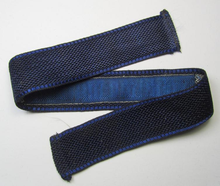Very attractive - and/or full length ie. never worn! - flat-wire-constructed-, 'N.S.-Volkswohlfahrt' (N.S.V.) ie. 'Deutsches Arbeitsfront' (D.A.F)-related cuff-title (ie. 'Ärmelstreifen') entitled: 'Werkfrauengruppe'