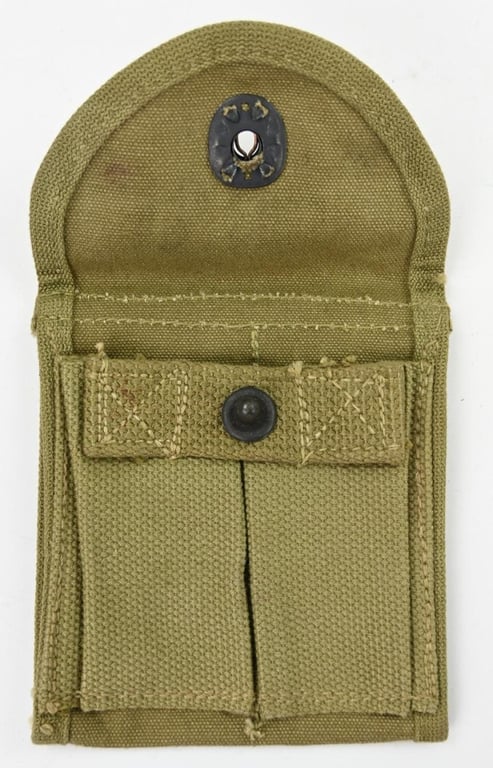 US WW2 M1 Magazine Pouch 'Hoff 1943'