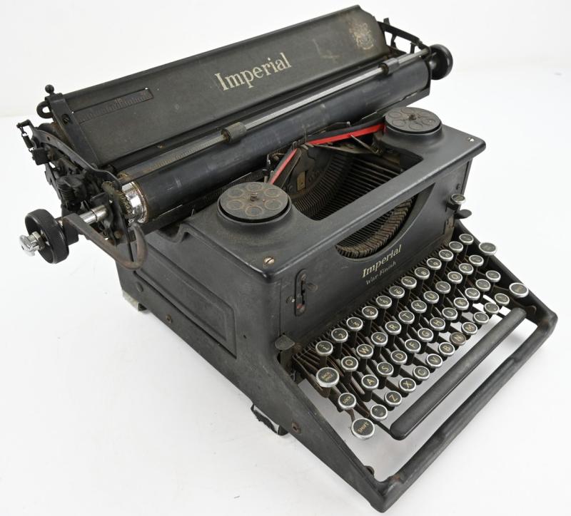 British WW2 Imperial 50 TypeWriter 'War Finish'
