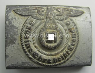 Waffen-SS, EM- (ie. NCO-) type belt-buckle (being a...