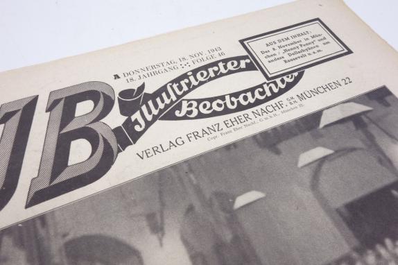 German Newspaper "Illustrierte Beobachter" 18 November 1943.