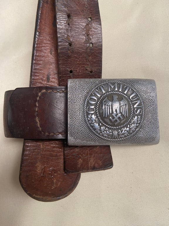 Army Belt and Buckle