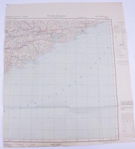 German WW2 Roadmap Alstätte NRW