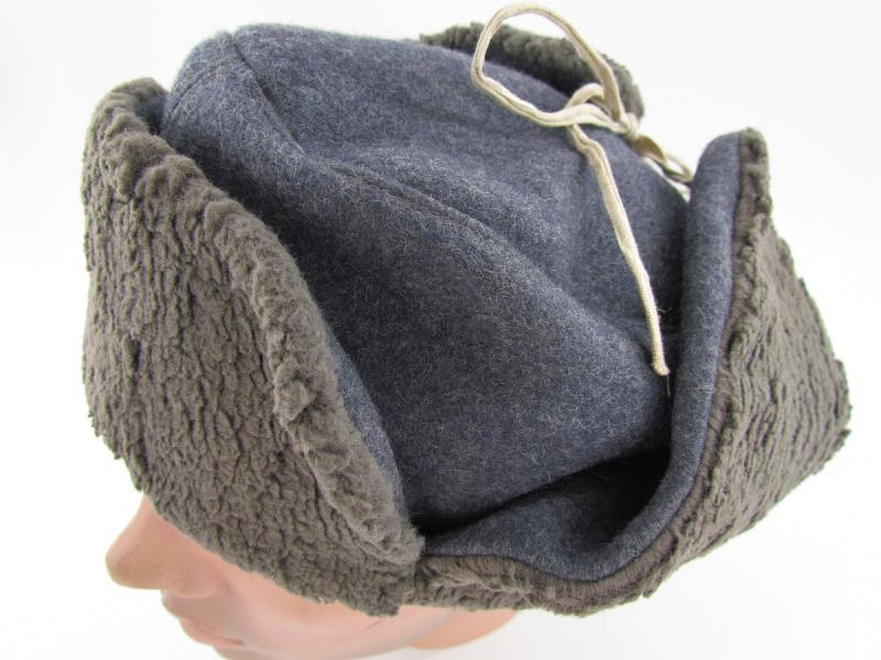 Luftwaffe Winter Fur Cap Maker Marked and LBA Stamp....Mint