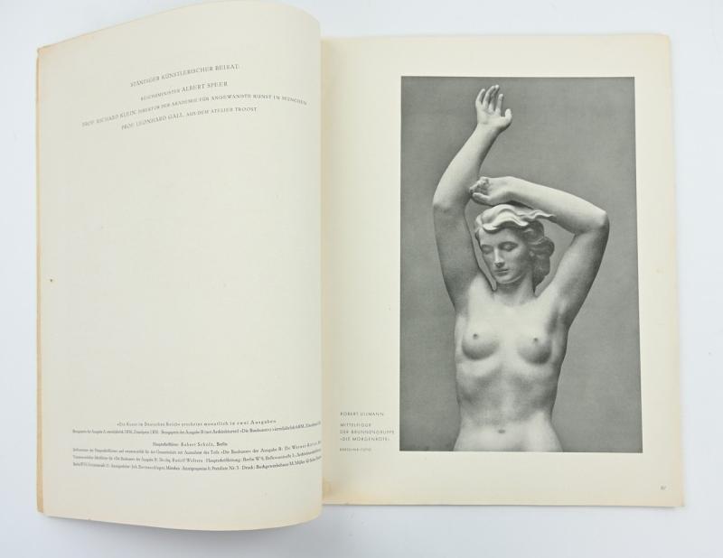 German Third Reich Magazine 'die Kunst im Dritten Reich' 1943