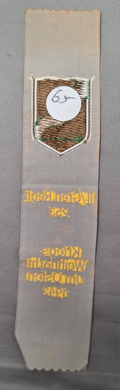 II./Gren.Regt.253 Christmas Book Mark? Bow?