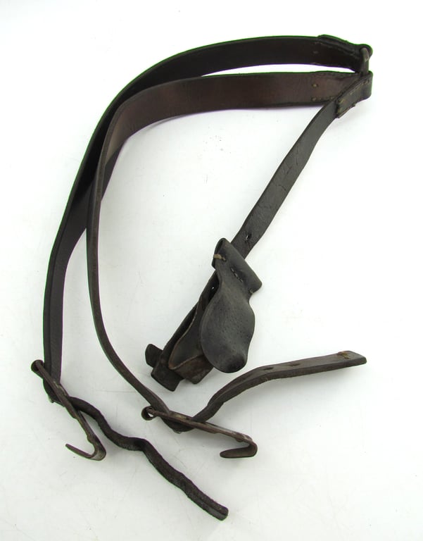 luftwaffe leather Y-straps ‘Koppeltragegestell’