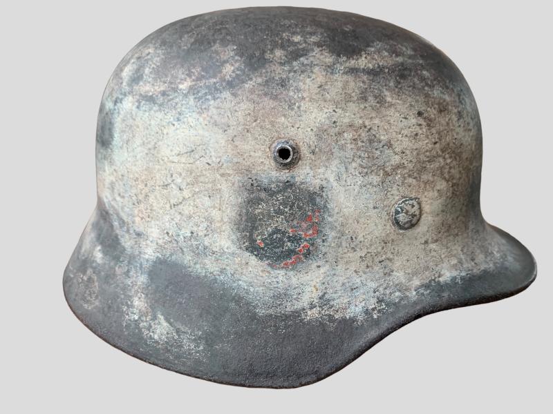 WH (HEER) M35 Winter Camouflage Helmet