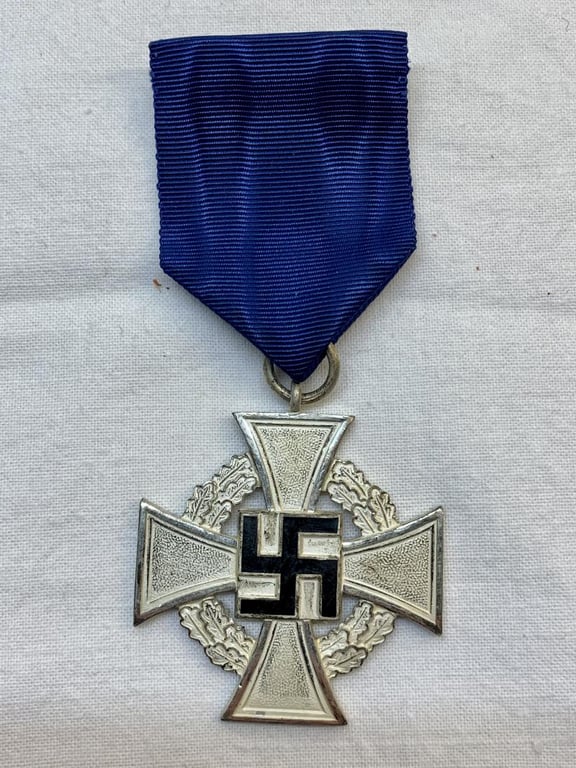 German 25 Years Faithful Service Medal
