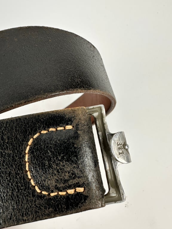 German Leather belt ( cut off)