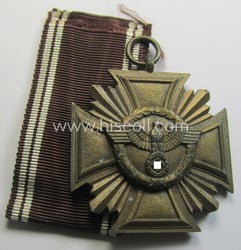 Attractive, 'N.S.D.A.P. Dienstauszeichnung in Bronze' (ie. being of...