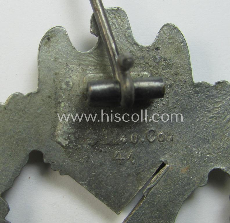 'Infanterie Sturmabzeichen in Silber' by: 'S.H.u.C.o. 41'