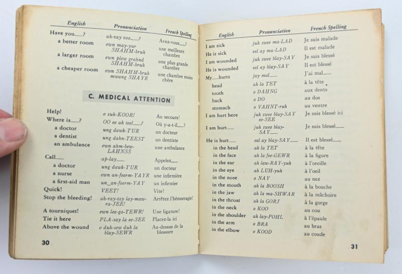 US WW2 French Phase Book 1943