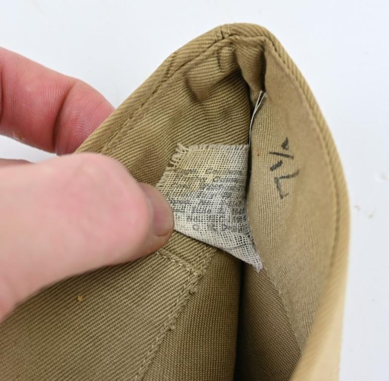 US WW2 Officer Summer Garrison Cap