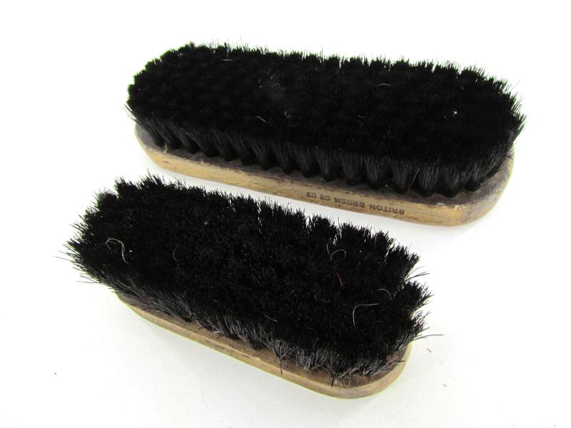 2x British WWII  Clothes Brushes