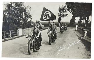 German NSKK Picture / Postcard