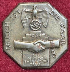 3rd Reich Deutsch ist Die Saar 1934