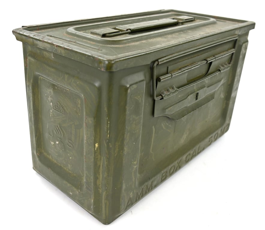 US WW2 .50 Caliber Ammunition Box