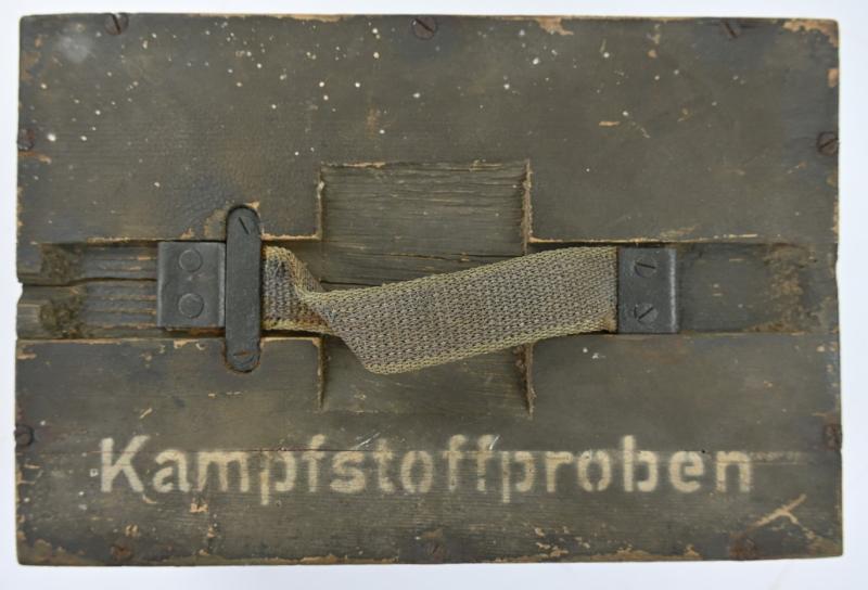 German WH Chemical Warfare Test Equipment Box