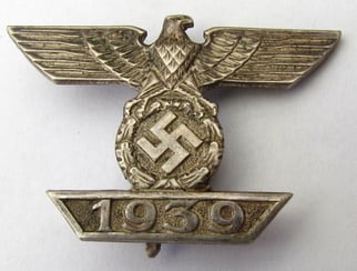 Iron Cross first class 1939 clasp ‘Wiederholungsspange’ by...