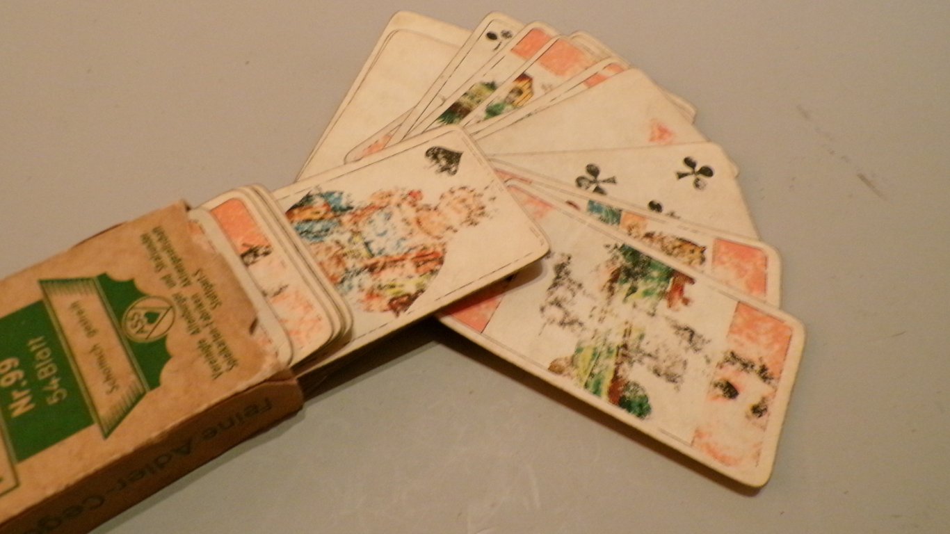 German deck of playing cards