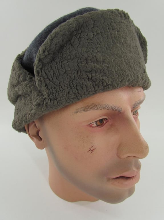 Luftwaffe Winter Fur Cap Maker Marked and LBA Stamp....Mint