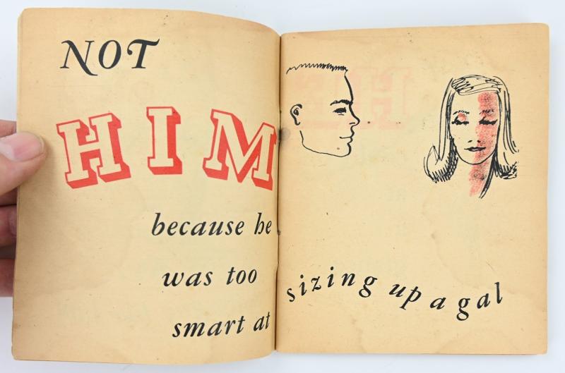US WW2 War Departmen Pamphlet No. 21-15 'You Don't Think..''