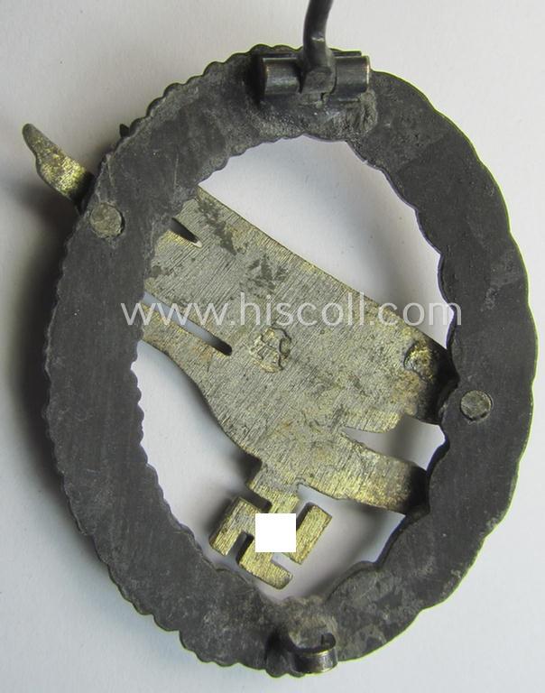 WH (Luftwaffe) 'Fallschirmschützen-Abzeichen' by the 'Assmann & Söhne'-company