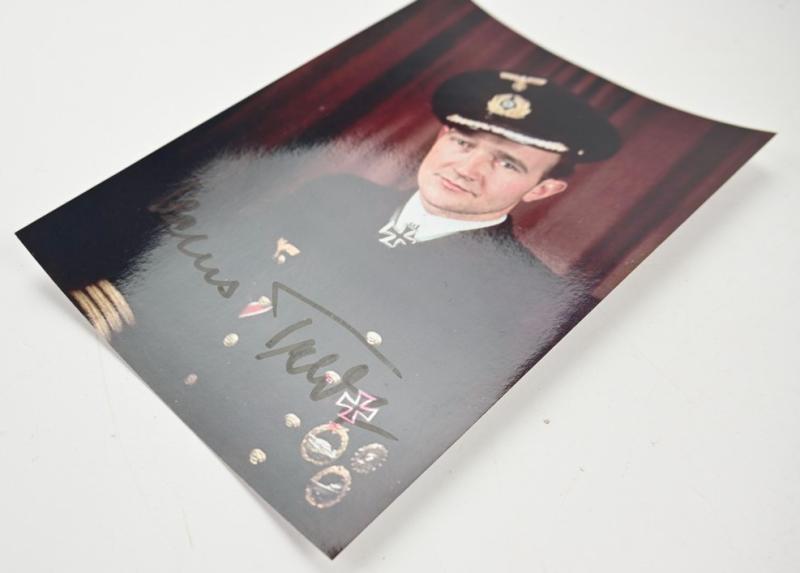 Signature of Kriegsmarine KC-Recipient 'Klaus Feldt'