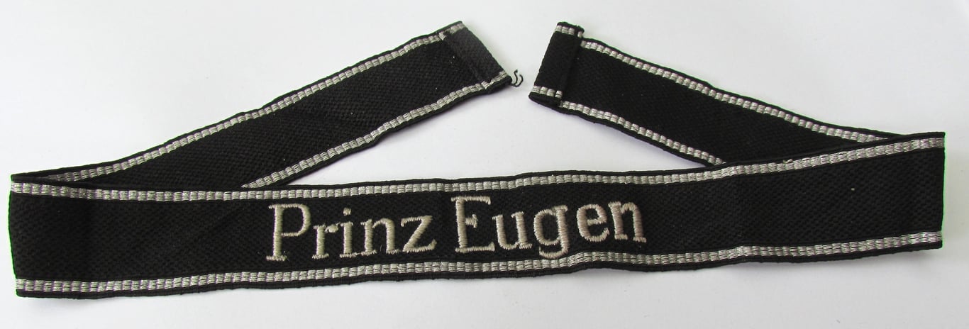 Waffen-SS Prinz Eugen EM/NCO RZM Cufftitle