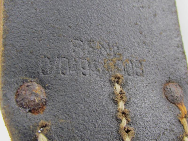 Kriegsmarine Bayonet Frog ( RB Numbered )