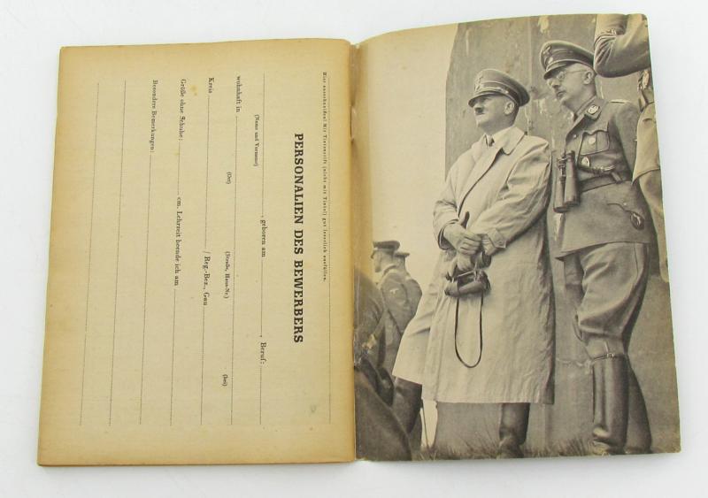 'Dich ruft die SS' Recruitment Booklet