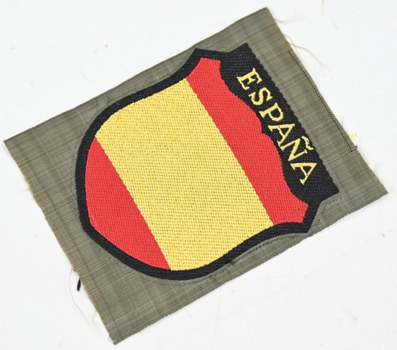 German WH Spanish 'Blue Division' Volunteer Sleeve Shield