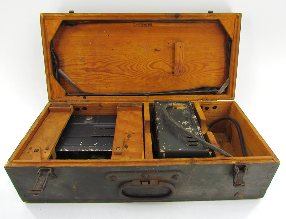 Wehrmacht Dorette Radio Set with Original Transport Box