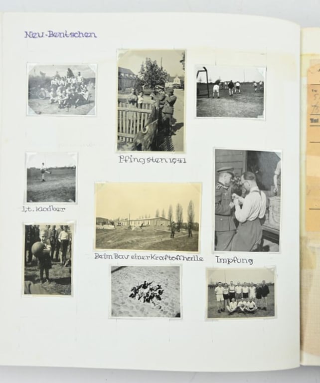 German WH Photoalbum Pioneer Regiment 231