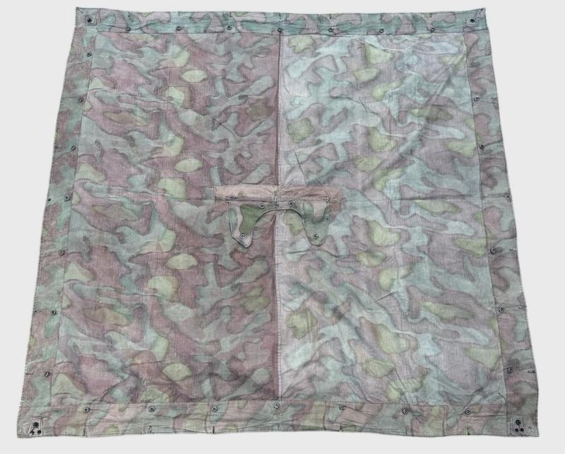 Wehrmacht/ SS Italian Camo Shelter Quarter ....Beautiful Colours